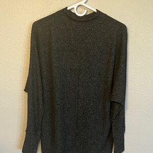 Matty M Dark Gray Knit Top